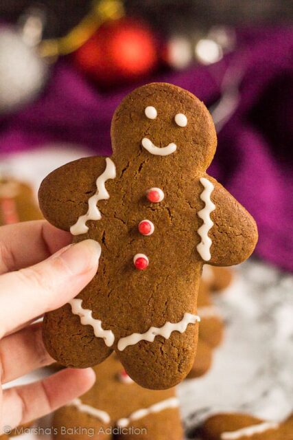Blue Raspberry Gingerbread Men Gingerbread Men - Simply Bake