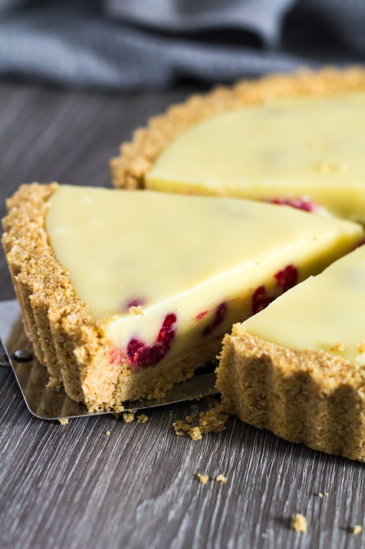 Quick Raspberry Tart White Chocolate Raspberry Tart - Simply Bake