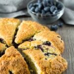 Blueberry Orange Scones.