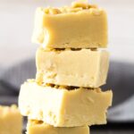 A stack of Peanut Butter Fudge.