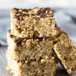 No-Bake Almond Butter Breakfast Bars