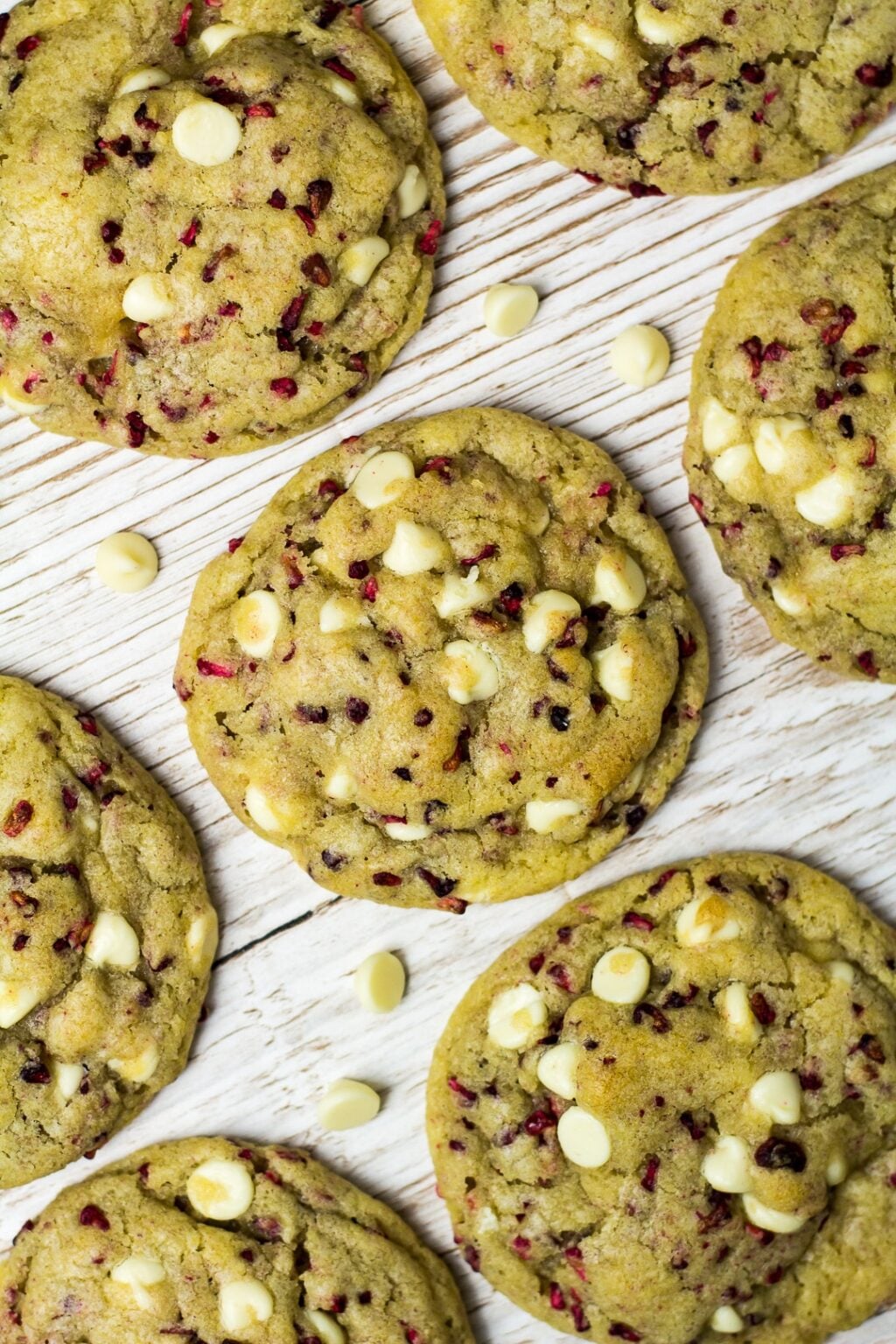 White Chocolate Raspberry Cookies - Simply Bake