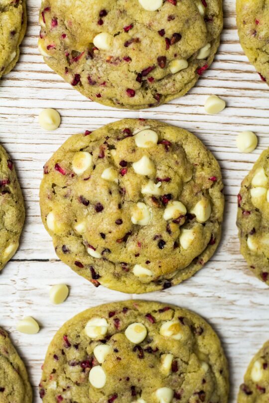White Chocolate Raspberry Cookies - Simply Bake