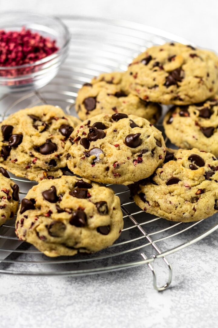 Raspberry Banana Cookies - Simply Bake