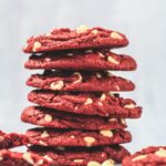 Red Velvet Chocolate Chip Cookies