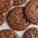 Chocolate Orange Brownie Cookies