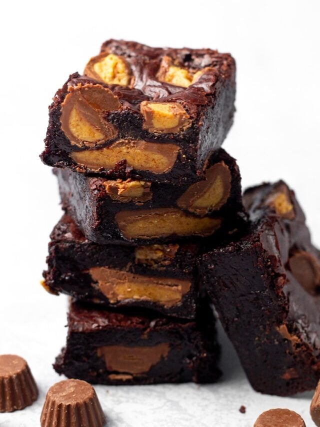 Peanut Butter Cup Brownies