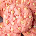 Strawberry Cake Mix Cookies