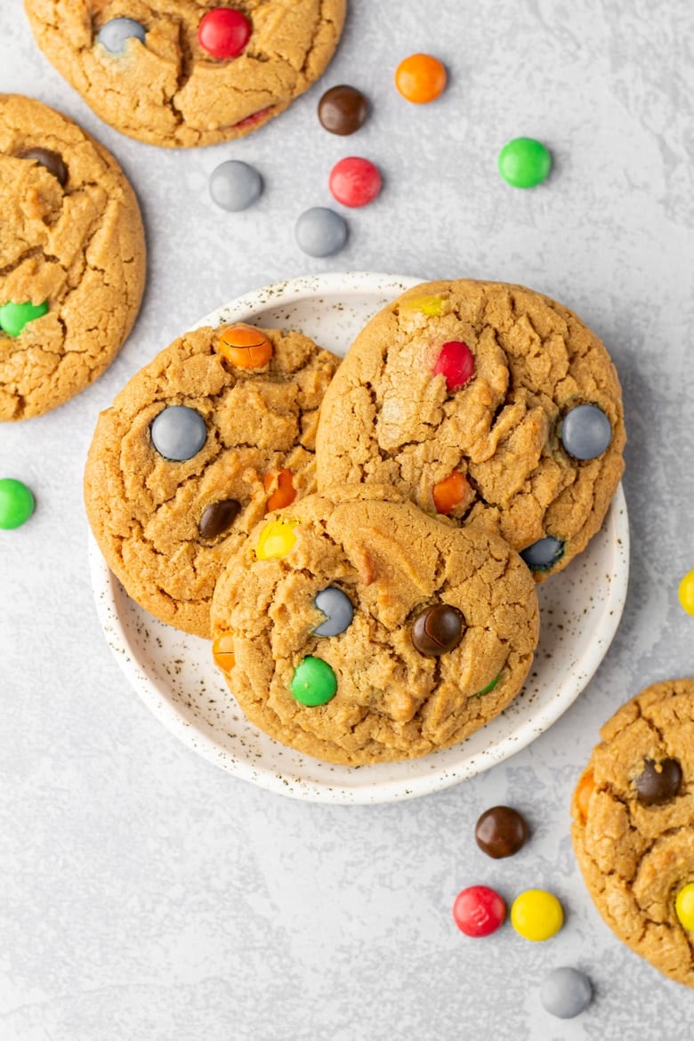 Peanut Butter M&M Cookies