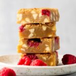 White Chocolate Raspberry Blondies