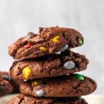 Chocolate M&M Cookies