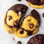 Marbled Chocolate Chip Cookies