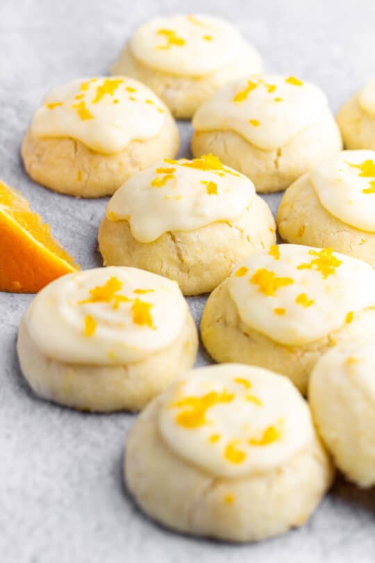 Iced Orange Cookies - Simply Bake