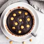 Chocolate Peanut Butter Mug Cake