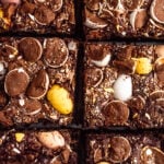 Mini Egg Brownies