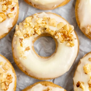 Baked Carrot Cake Doughnuts