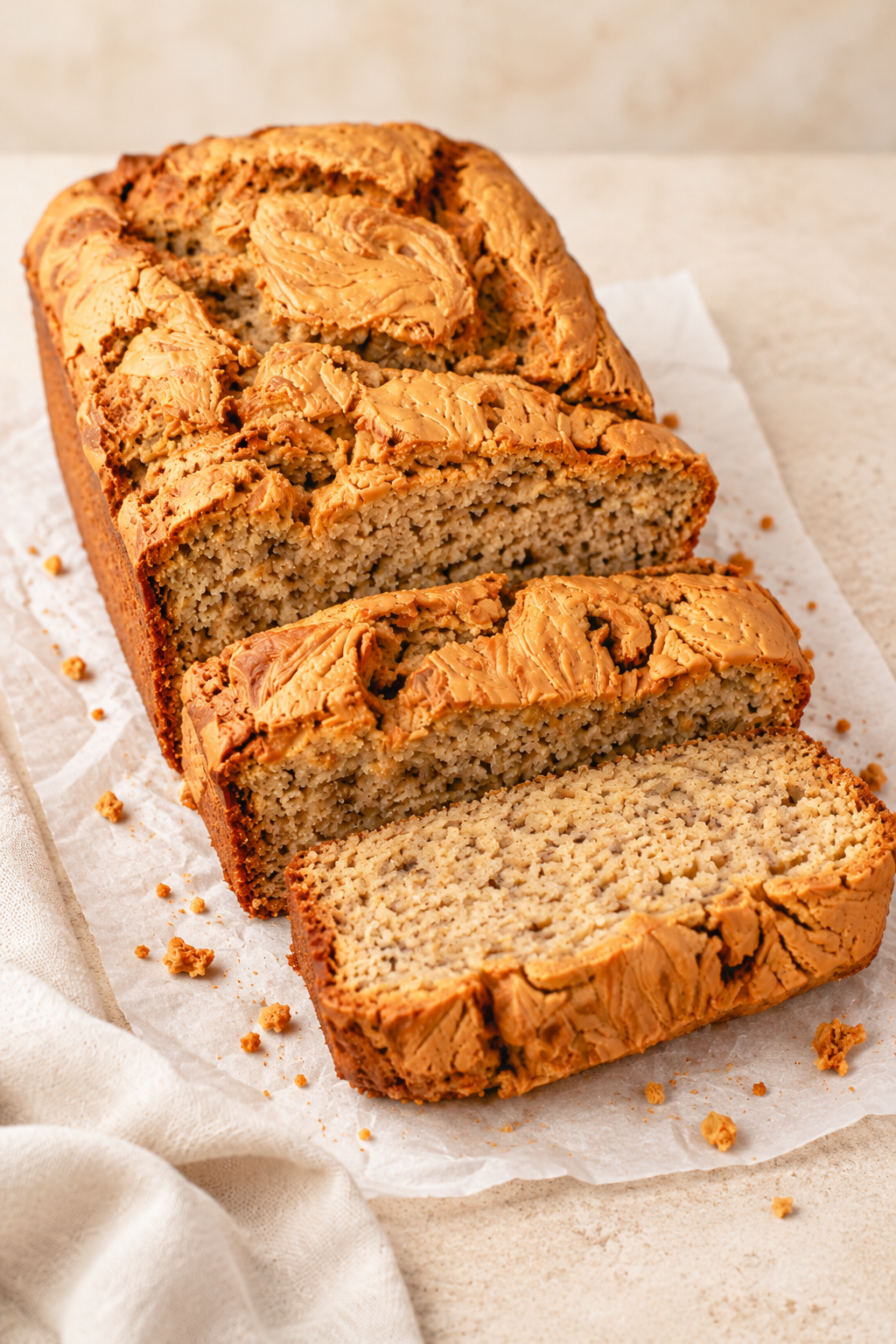 Peanut Butter Banana Bread