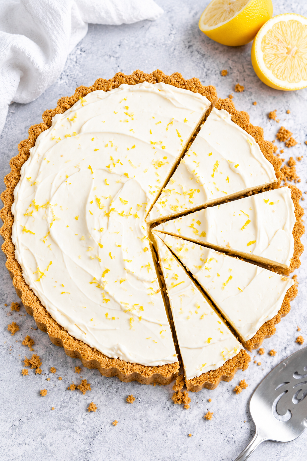 No-Bake Lemon Tart
