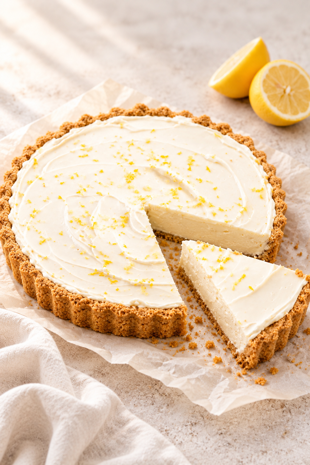 No-Bake Lemon Tart
