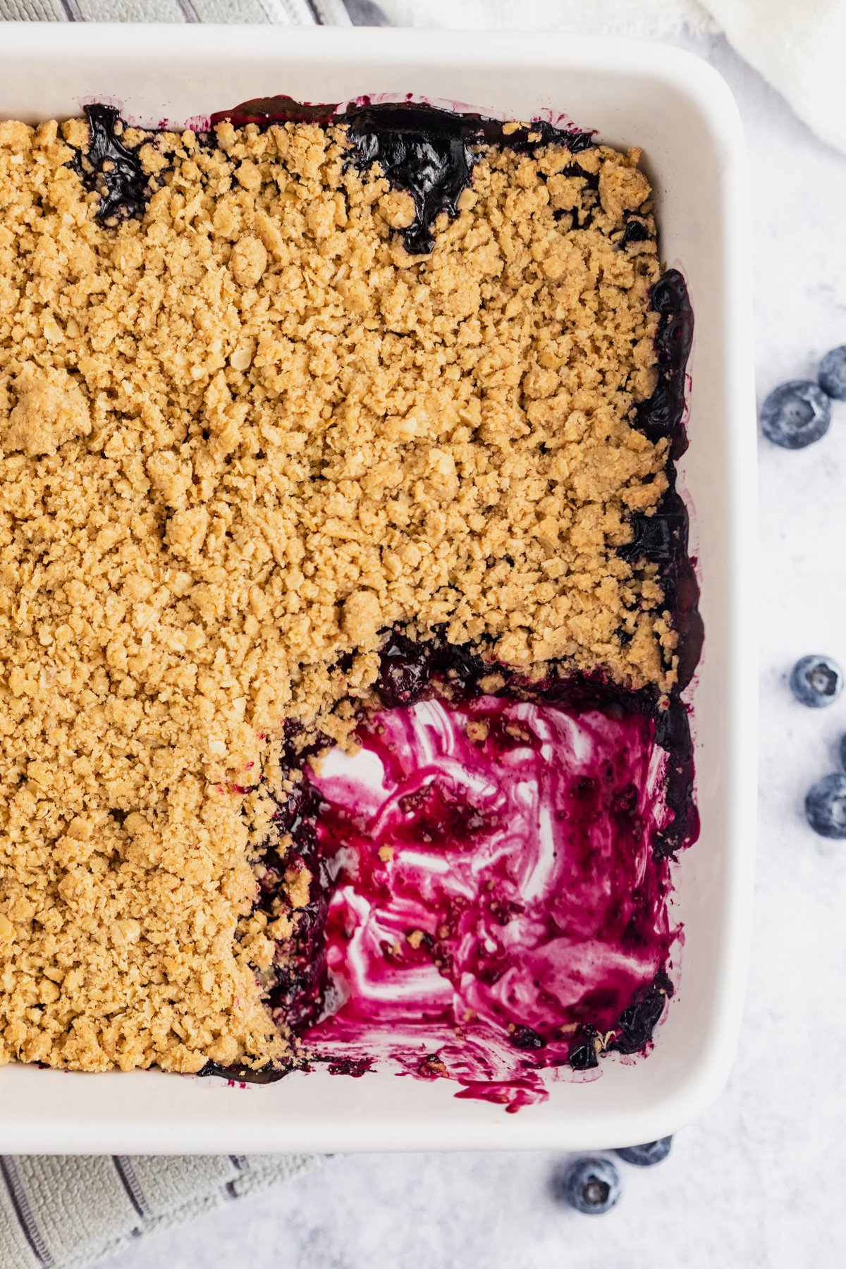 Blueberry Crumble