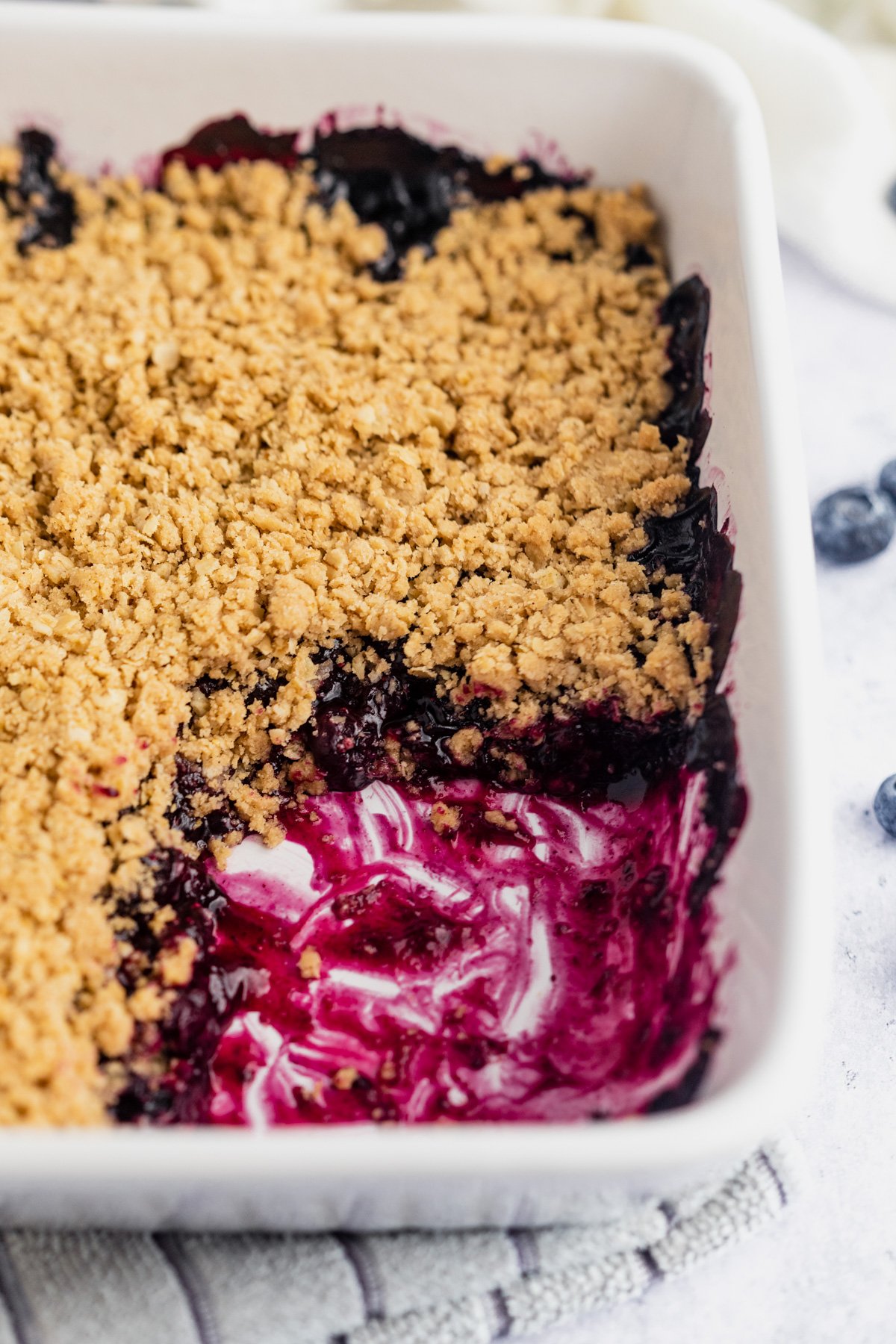 Blueberry Crumble