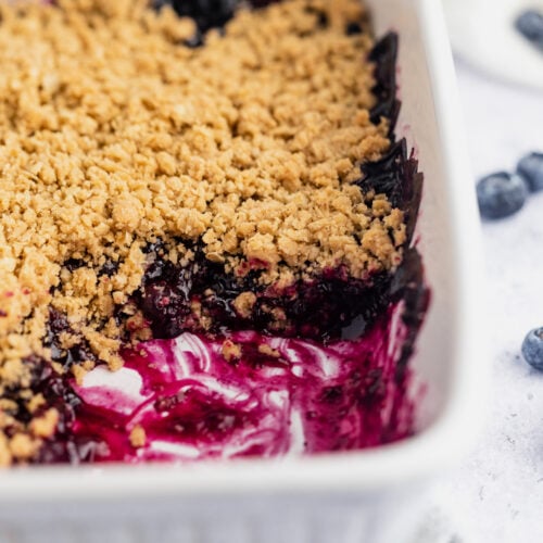 Blueberry Crumble