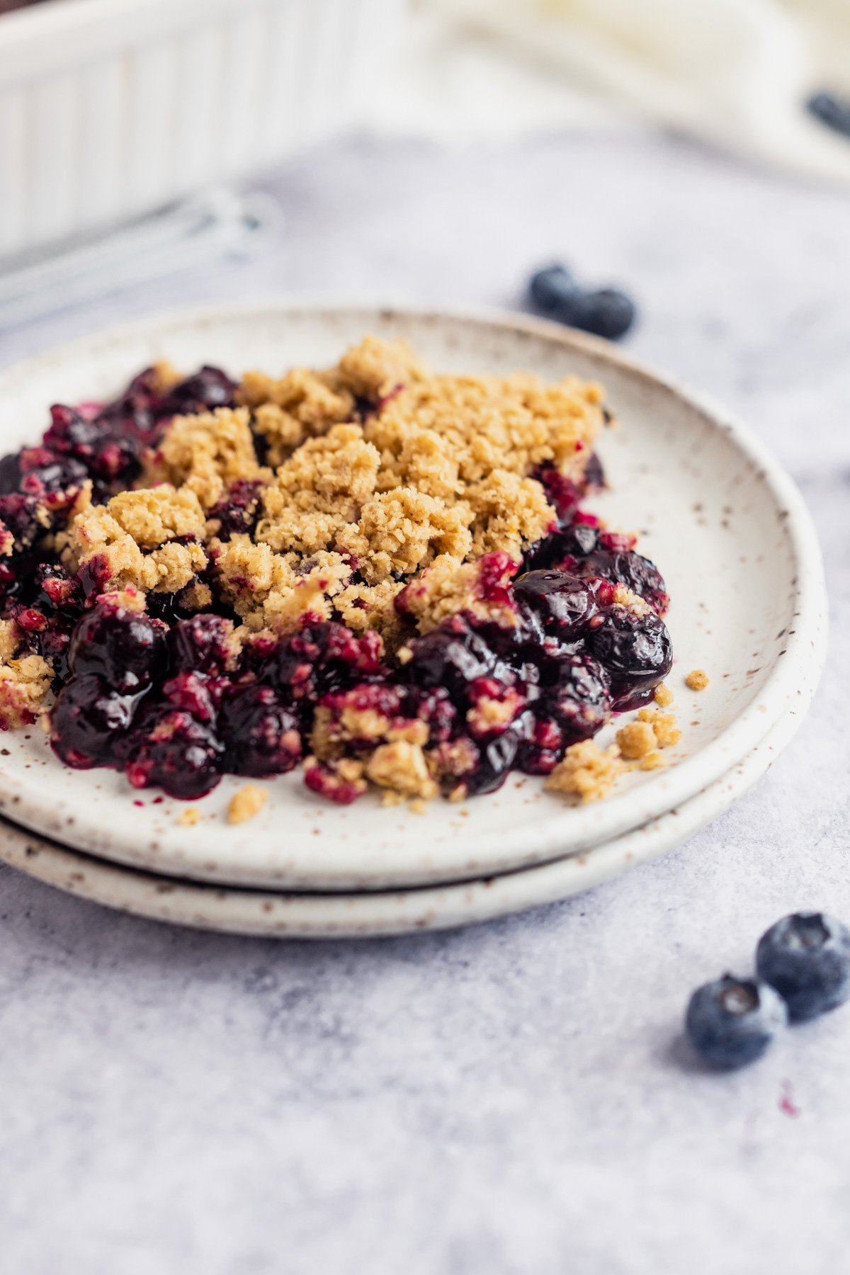 Blueberry Crumble