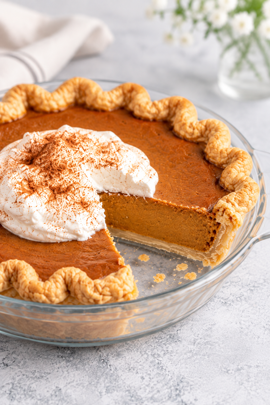 Homemade Pumpkin Pie