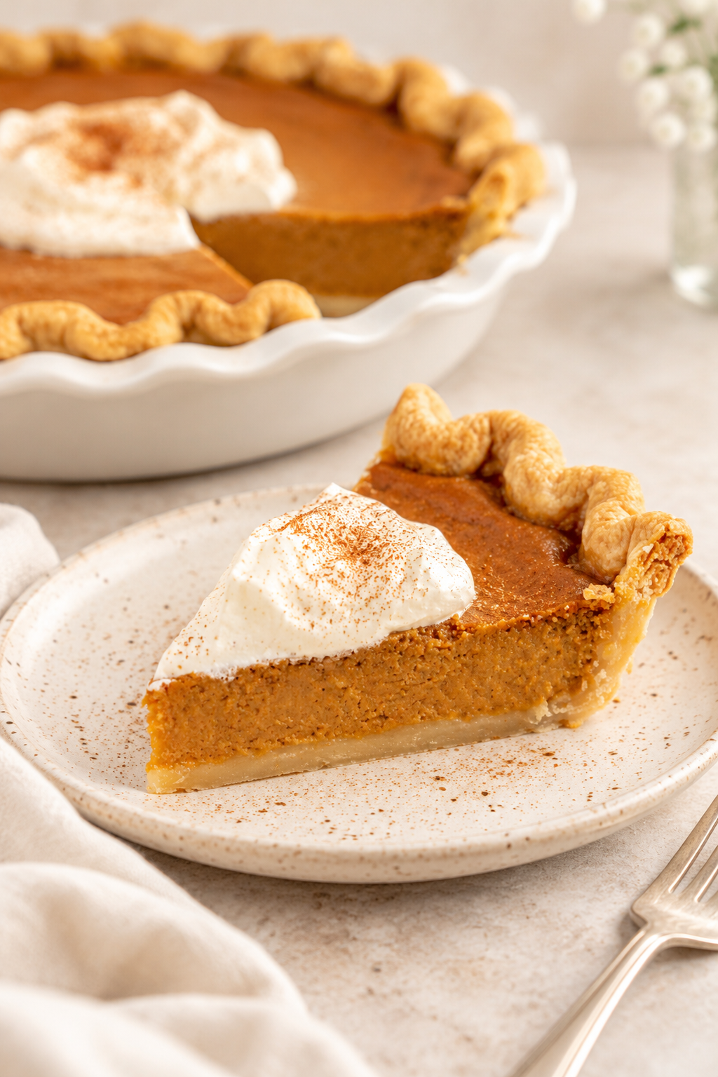 Homemade Pumpkin Pie