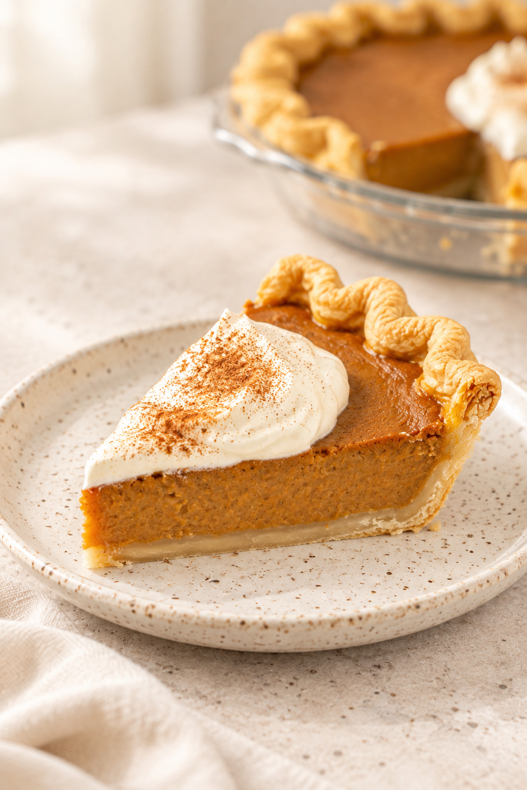 Homemade Pumpkin Pie