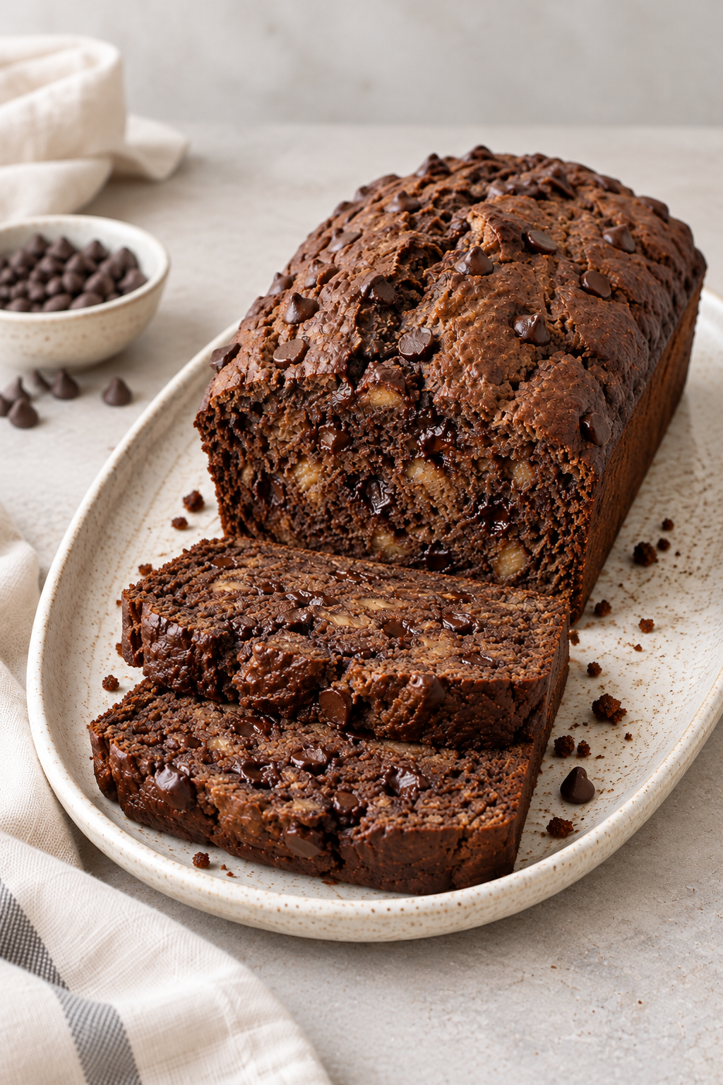 Chocolate Banana Bread
