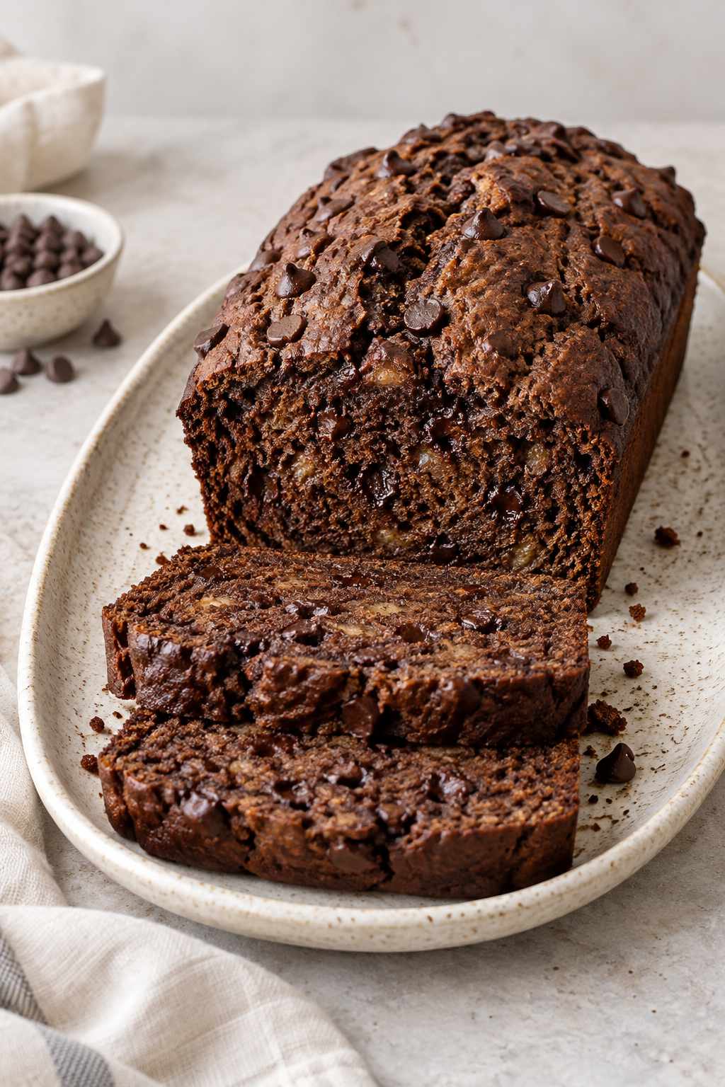 Chocolate Banana Bread